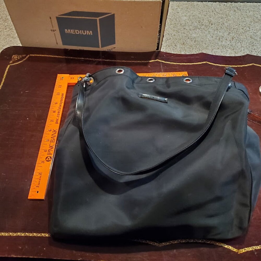 Frankie & Johnnie large black tote